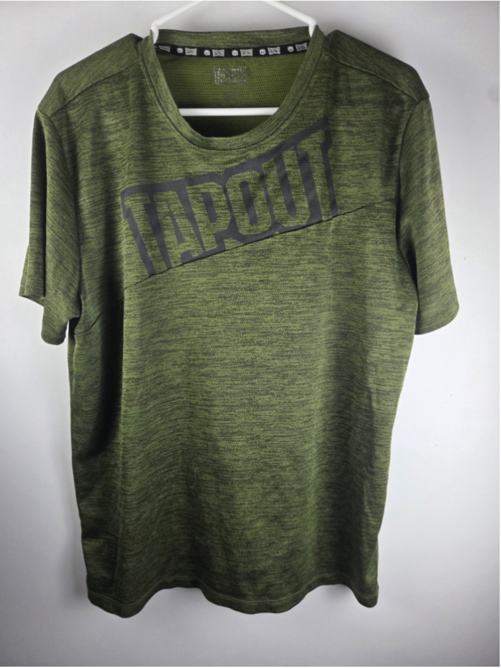 Tapout Active Men's T-Shirts Green Size Large Pre-Owned